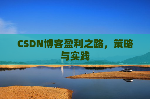 CSDN博客盈利之路，策略与实践