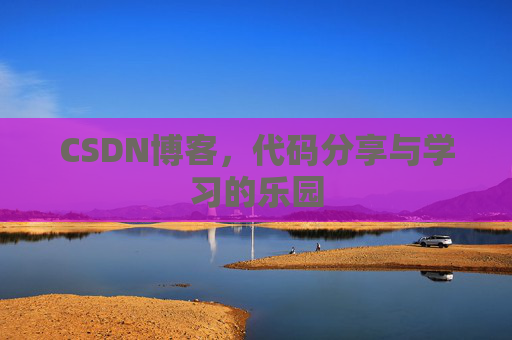 CSDN博客，代码分享与学习的乐园